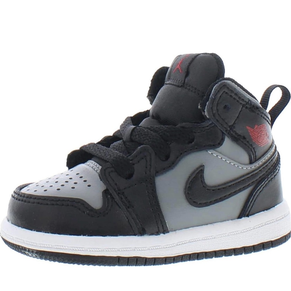 Nike Jordan Kids 1 Mid Basketball Shoes— Size 6 (640735-096)